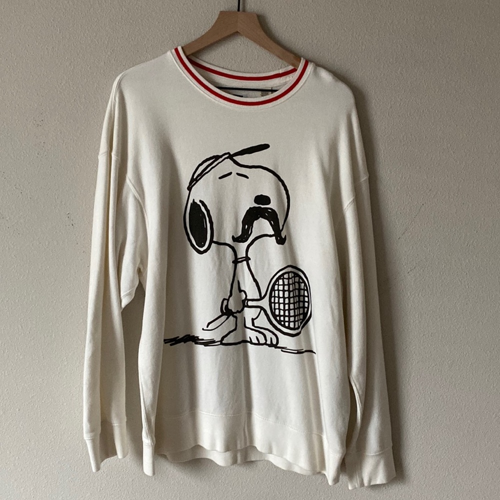 Levi’s x Peanuts Oversized Cream Crewneck